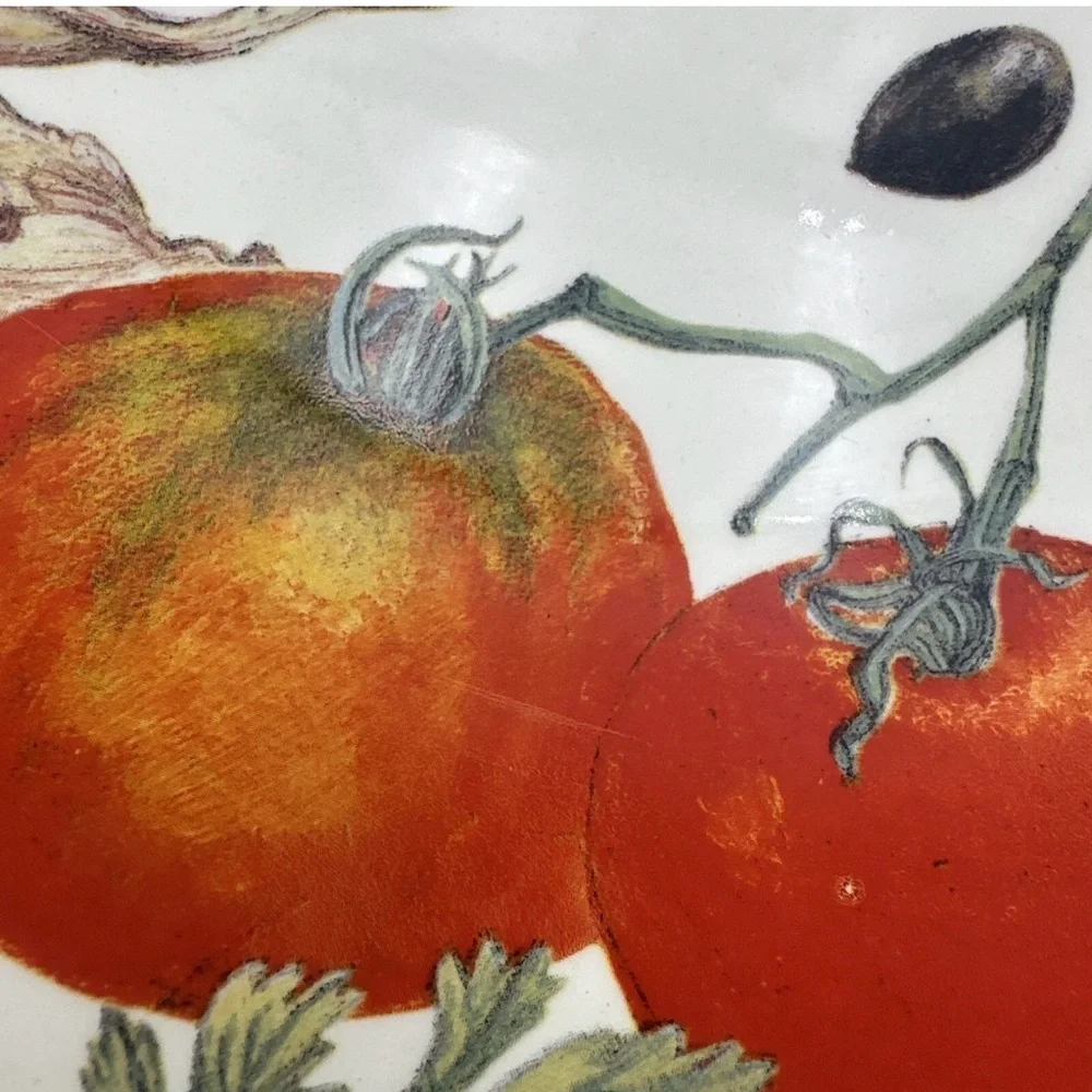 🍅🫒🧄Williams Sonoma 13” flat pasta serving bowl 